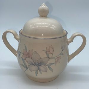 Vintage Noritake Kerry Spring Sugar Bowl and Lid Keltcraft Ireland